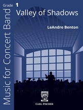 Valley of Shadows Concert Band sheet music cover